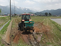減農薬減化学肥料、安心安全なお米の堆肥づくり